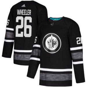 Winnipeg Jets Trikot #26 Blake Wheeler Schwarz 2019 All-Star NHL